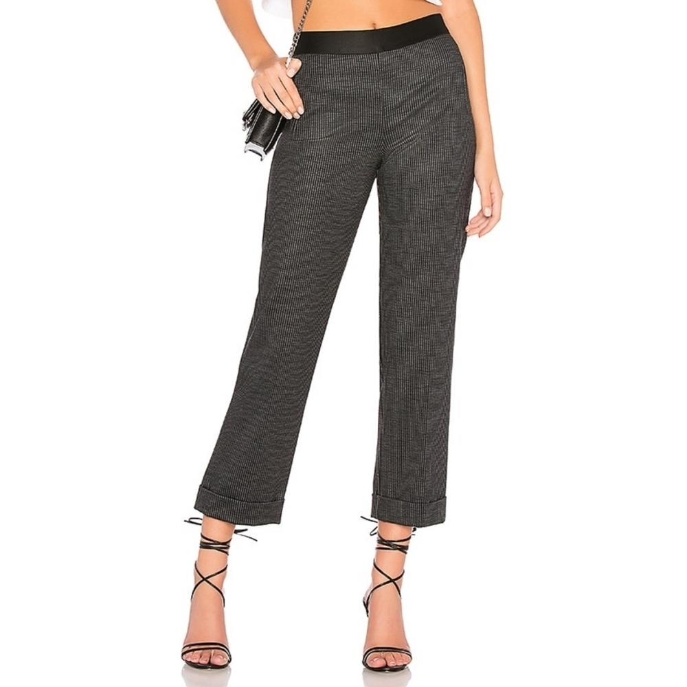 NWT Bailey 44 Rasputin Cropped Stripe Pants Size Medium